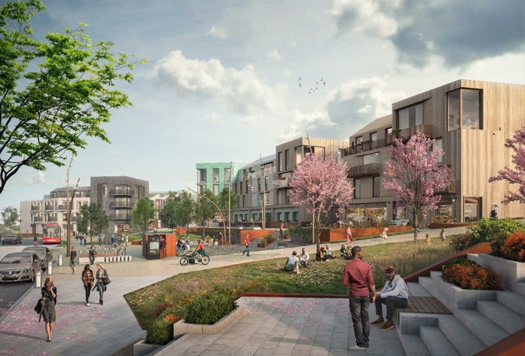 Green infrastructure is a network of multi-functional green space and other green features, urban and rural, which can deliver quality of life and environmental benefits.