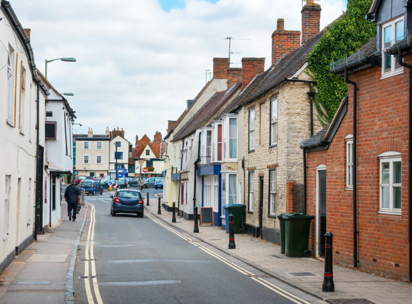 The English village of Bicester