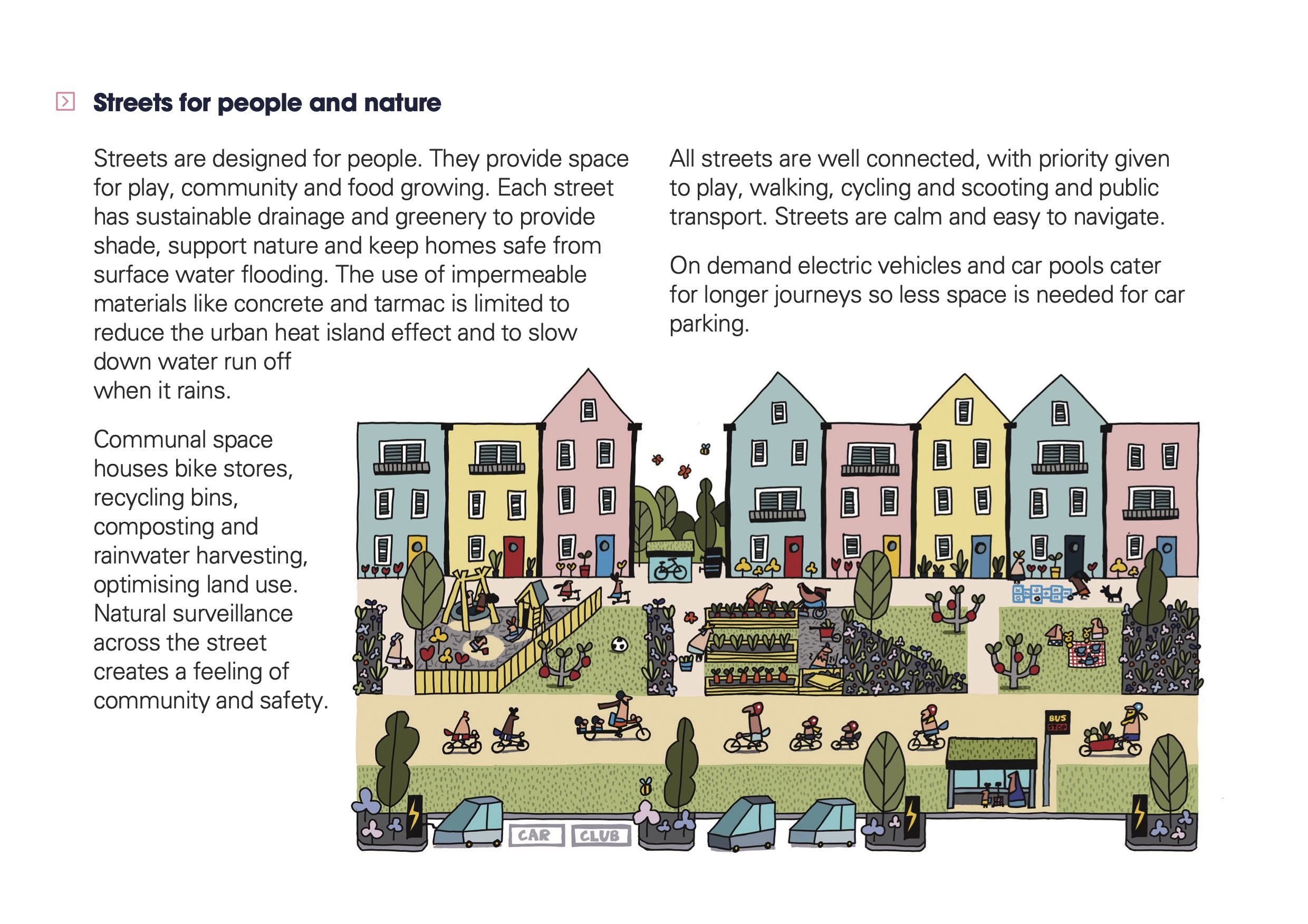 Streets for people and nature - Section 16