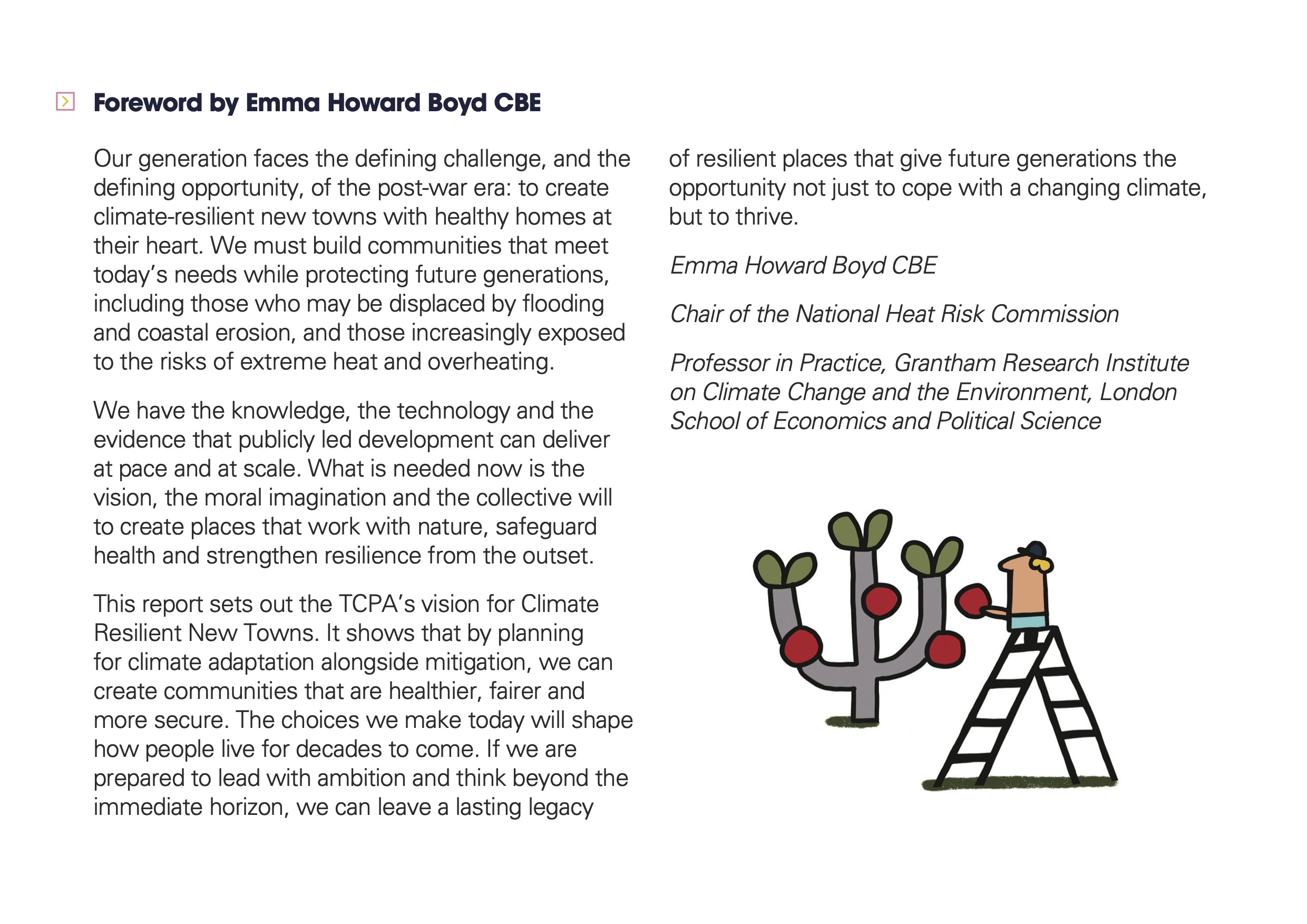 Foreword by Emma Howard Boyd CBE - Section 2